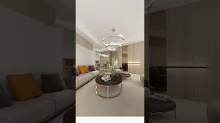 IG Wonderful HANZA Tower Apartment  all rooms interiordesign [upl. by Yasnyl]