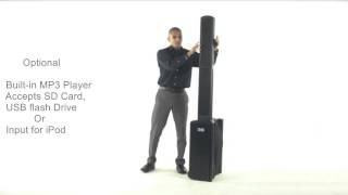 PORTABLE LINE ARRAY SPEAKERS [upl. by Magdau261]