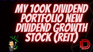 100K Dividend Portfolio My Best Dividend Stocks  REITs  I Prologis Stock PLD Dividend Investing [upl. by Ahseral987]