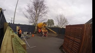 How to concrete a driveway  Major amp Minor Concreting Wellington NZ [upl. by Yeliah323]