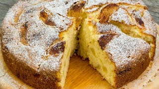 Questa torta di mele e davvero speciale fine ed aromatica  SaporitoTV [upl. by Bonns482]