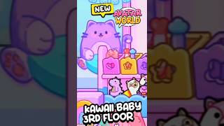 Avatar World New Update Tutorial Baby Kawaii Room avatarworld pazu pazugames shorts [upl. by Liberati345]