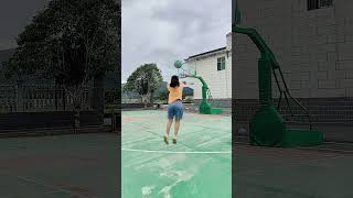 Basketball Shoot Shoot Basketball Girl Happy Basketball Fitness [upl. by Latsyc685]