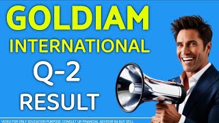 GOLDIAM INTERNATIONAL Q2 RESULT goldiaminternational sencogold skygold kalyanjewellers ttml [upl. by Marris]