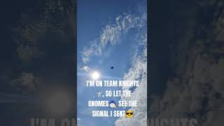 MESSAGE TO THE GNOMES🧙🏻‍♂️ trending gnomesvsknights viral gnomes knights knightsforlife meme [upl. by Arica132]