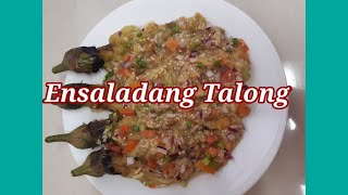 ENSALADANG TALONG RECIPEMURANG ULAM [upl. by Eadahc517]