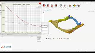 OptiStruct Structural Fatigue analysis setup [upl. by Yroj212]