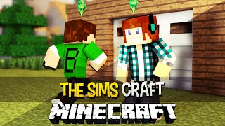 The Sims Craft Ep28  Garagem Automática e Evolução do Bloquinho   Minecraft [upl. by Granny]