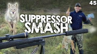 Hunting Coyotes With A Suppressor Kentucky Coyote Hunting [upl. by Silletram648]