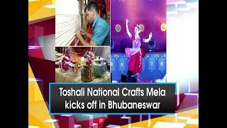 Toshali National Crafts Mela kicks off in Bhubaneswar [upl. by Bradley]