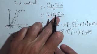 Finding a Centroid of a Region Bounded by a Quadratic [upl. by Enra]