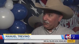 Manuel Trevino wins Cameron County Sheriff race [upl. by Sewel]