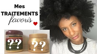 MES TRAITEMENTS FAVORIS pour des cheveux afro en bonne santé [upl. by Aniroz21]