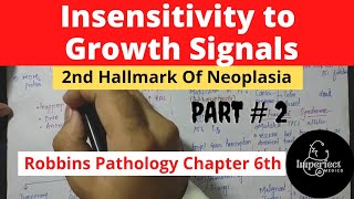 2nd Hallmarks of Cancerpart 2Insensitivity to Growth SignalsCarcinogenesis pathologyneoplasia [upl. by Duff]