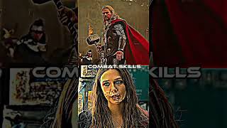 Thor All Versions Vs WandaAll Versions  Both Live Action Versions  Thor Vs WandaScarlet Witch [upl. by Lillian]