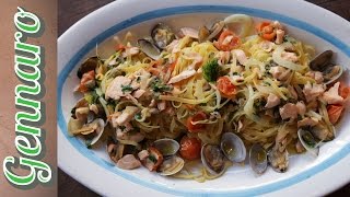 Salmon Tagliatelle [upl. by Yramanna815]