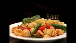 Ricette di pasta Orecchiette con peperoncini dolci [upl. by Lertnek]