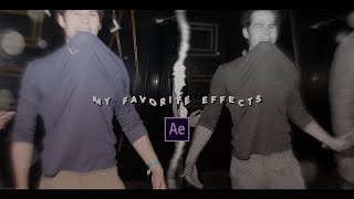 MY FAVORITE EFFECTS  SETTINGS  after effects [upl. by Kermy]