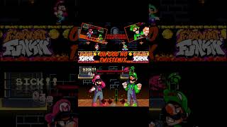 FNF FRIDAY NIGHT FUNKIN OH GOD NO TWISTEMIX MARIO MADNESS shorts mariomadness [upl. by Wiencke464]