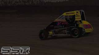 iRacing Fairbury NARC midgets 17th to 4th 10124 [upl. by Elmo]