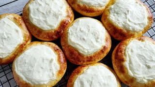 Vatrushka ❗ Cottage cheese buns ❗ Easy to cook at home [upl. by Htebirol543]