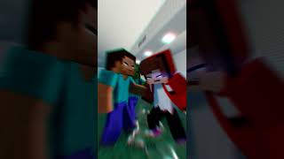 Zombie herobrine Team VS JJsister Team LOVE Battle in BACKROOM Water park [upl. by Qiratla]