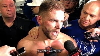 BJ SAUNDERS quotIM THE BEST NOW GGG OR CANELO IM READY DONT CALL ME WHEN IM FAT CALL ME NOWquot [upl. by Greenes]