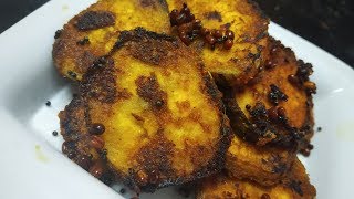 Valakkai Fry  Vazhakkai Varuval  Crispy fry  Valakkai Recipes In Tamil  Tamil Bro Samayal [upl. by Neirod]