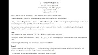 D Tandem Repeats Educational Codeforces Round 163 Rated for Div 2 DP Hindi Solution [upl. by Olympias]