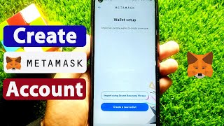 MetaMask Wallet Account Kaise Banaye  How to Create New MetaMask Account [upl. by Mattie]