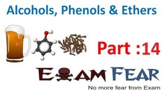 Chemistry Alcohol Phenol amp Ether part 14 Alcohol Chemical Properties  CBSE class 12 XII [upl. by Niwre]