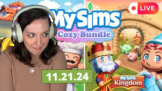 Live MySims Kingdom Full Playthrough Part 1 [upl. by Eniloj]