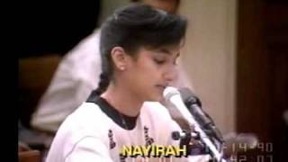 Nayirah Kuwaiti girl testimony [upl. by Onid]