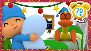 🎆 POCOYO ITALIANO Vigilia di Capodanno 70 min  VIDEO e CARTONI ANIMATI per bambini [upl. by Nnaillij]