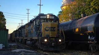 CSX L042 chase from Stony Creek Branch to Lansdale [upl. by Cummins]