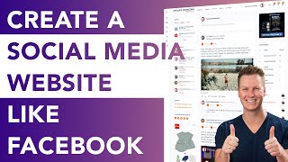 How To Make A Social Media Website Like Facebook With WordPress amp BuddyBoss [upl. by Animor]