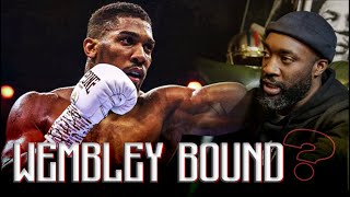 ANTHONY JOSHUA TO FIGHT AT WEMBLEY STADIUM IN SEPTEMBER 😎 [upl. by Lemaj]