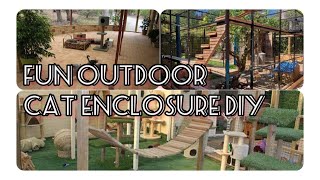 BEST DIY Catio amp Outdoor Cat Enclosure Designs You Can Build Today  Spectacular Cute Pets Bonding [upl. by Aneekahs460]