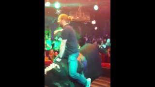 Scott Hartnell Rides Bull at Xfinity Live PBR [upl. by Nylram]