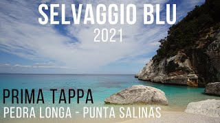 Trekking SELVAGGIO BLU in autonomia  Prima Tappa Pedra Longa  Punta Salinas 2021 [upl. by Deroo]