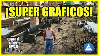 MOD mejora gráfica para GTA San Andreas pc [upl. by Oalsecnew760]