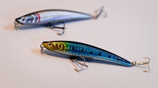 ミノーモンスターで作るシンキングペンシルMake the Lipless DAISO Minnow [upl. by Cianca]