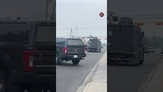 Calgary Police SWAT Team On Scene Of House Raid [upl. by Anoyk]