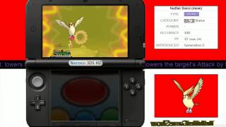 Feather Dance move Pidgeot Pokemon XY Signature Moves 53 [upl. by Noemys]