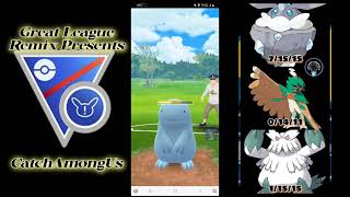 CLOSE MATCH FEATURING THE LEGENDARY DECIDUEYE FT JustinAngel pokemongo greatleague [upl. by Harrietta]