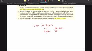 Retained Earning  Worked Demonstration problem [upl. by Romalda271]