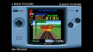 Densha de Go 2 NGPC DREAMCAST [upl. by Selokcin704]