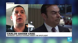 Carlos Ghosn case puts Japanese justice system in spotlight [upl. by Laemsi]