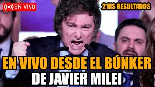 EN VIVO DESDE EL BÚNKER DE MILEI  ELECCIONES 2023 BALLOTAGE  BREAK POINT [upl. by Elodea141]