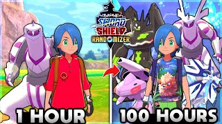 Only Legendarys  Pokemon Sword amp Shield Randomizer 100 Hours Gameplay  Only Legendary Challenge [upl. by Eenitsed]